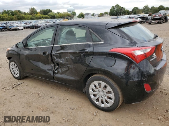 2016 Hyundai Elantra GT with VIN KMHD35LH3GU305126, listed as a Copart auction lot 72120414 with 79,500 mi miles and Salvage Title. Bid and sale history available at carsss.com. Image 2.