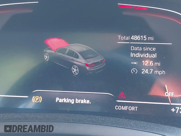 2022 BMW 3 Series 330i with VIN 3MW5R1J07N8C43346, listed as a IAAI auction lot 41947588 with 48,615 mi miles and . Bid and sale history available at DreamBid. Image 16.