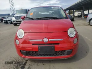 2012 FIAT 500 Pop with VIN 3C3CFFAR9CT287748, listed as a Copart auction lot 46001455 with 29,132 mi miles and Salvage title. Bid and sale history available at DreamBid. Image 5.
