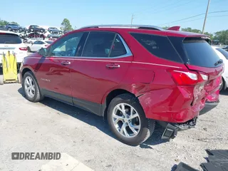 2018 Chevrolet Equinox Premier with VIN 3GNAXMEV1JL332293, listed as a IAAI auction lot 41994696 with 36,910 mi miles. Bid and sale history available at carsss.com. Image 3.