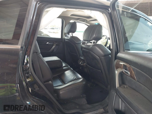 2013 Acura MDX with VIN 2HNYD2H26DH524225, listed as a IAAI auction lot 41966641 with 123,424 mi miles. Bid and sale history available at carsss.com. Image 8.