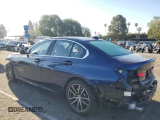 2019 BMW 3 Series 330i with VIN WBA5R1C5XKFH15134, listed as a Copart auction lot 49879055 with 16,605 mi miles and Salvage Title. Bid and sale history available at carsss.com. Image 2.