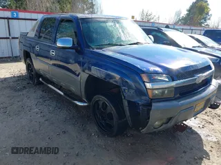 2002 Chevrolet Avalanche z VIN 3GNEC13T92G231185, wystawiony jako IAAI lot #41132899 z przebiegiem 266 794 mil mil oraz . Historia ofert i sprzedaży dostępna na DreamBid. Obrazek 1.