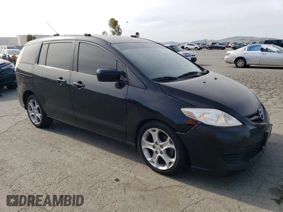 2010 Mazda 5 Sport with VIN JM1CR2WL0A0376490, listed as a Copart auction lot 54606765 with 196,773 mi miles and Clean Title. Bid and sale history available at carsss.com. Image 4.