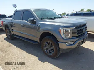 2023 Ford F-150 XL with VIN 1FTFW1E83PFB07063, listed as a IAAI auction lot 41945432 with 100,863 mi miles. Bid and sale history available at carsss.com. Image 1.