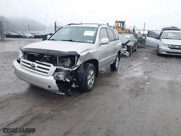 2006 Toyota Highlander w/3rd Row with VIN JTEEP21A160154175, listed as a IAAI auction lot 41505333 with 164,564 mi miles. Bid and sale history available at carsss.com. Image 2.