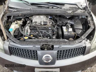 2005 Nissan Quest SE with VIN 5N1BV28U65N100865, listed as a Copart auction lot 82041734 with 122,509 mi miles and Clean Title. Bid and sale history available at carsss.com. Image 12.