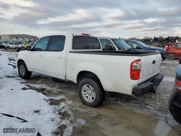 2005 Toyota Tundra SR5 with VIN 5TBDT44105S500403, listed as a Copart auction lot 88786635 with 133,227 mi miles and Salvage Title. Bid and sale history available at carsss.com. Image 2.