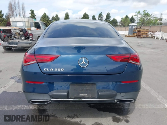 2020 Mercedes-Benz CLA 250 with VIN WDD5J4GB8LN061188, listed as a IAAI auction lot 41973913 with 73,396 mi miles and . Bid and sale history available at DreamBid. Image 16.