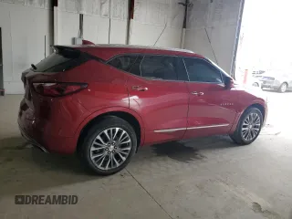 2020 Chevrolet Blazer Premier with VIN 3GNKBFRS1LS622668, listed as a Copart auction lot 49954355 with Not provided miles and Salvage title. Bid and sale history available at DreamBid. Image 3.