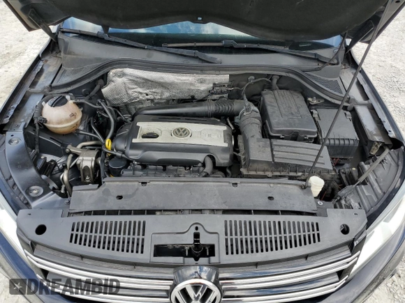 2014 Volkswagen Tiguan SE with VIN WVGAV3AXXEW543245, listed as a Copart auction lot 42288905 with 92,851 mi miles and Salvage title. Bid and sale history available at DreamBid. Image 12.