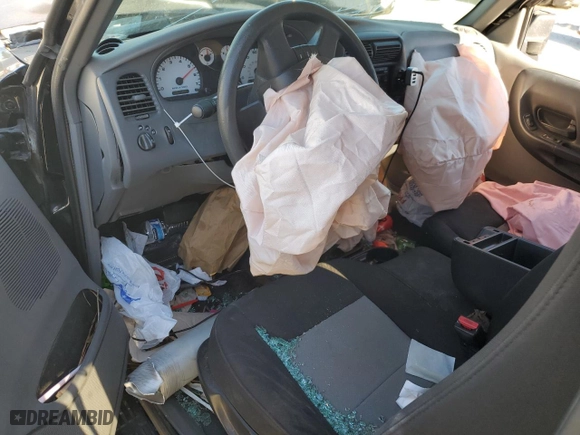 2006 Ford Ranger STX with VIN 1FTYR44E66PA44140, listed as a Copart auction lot 76419504 with 0 mi miles and Salvage Title. Bid and sale history available at carsss.com. Image 8.
