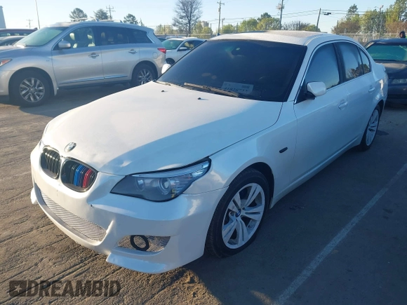 2009 BMW 5 Series 528i with VIN WBANU53589C120488, listed as a IAAI auction lot 41828723 with 178,159 mi miles and . Bid and sale history available at carsss.com. Image 2.