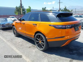 2019 Land Rover Range Rover Velar with VIN SALYA2EX5KA791312, listed as a IAAI auction lot 42224797 with 114,048 mi miles and . Bid and sale history available at DreamBid. Image 3.