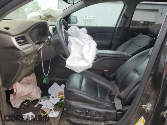 2017 GMC Acadia SLT with VIN 1GKKNMLS6HZ281974, listed as a Copart auction lot 57974395 with Not provided miles and Salvage title. Bid and sale history available at DreamBid. Image 7.