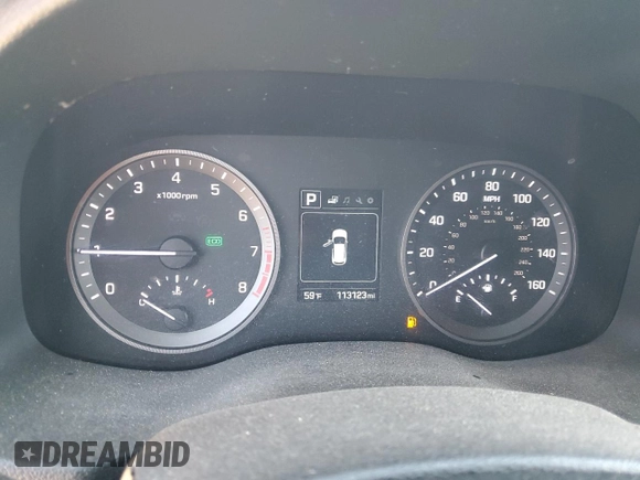 2017 Hyundai Tucson SE with VIN KM8J33A48HU329608, listed as a Copart auction lot 49681145 with 113,123 mi miles and Salvage Title. Bid and sale history available at DreamBid. Image 9.