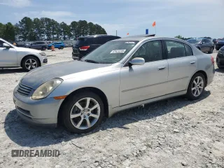 2006 Infiniti G35 with VIN JNKCV51F06M608342, listed as a Copart auction lot 57423235 with 166,928 mi miles and Clean Title. Bid and sale history available at DreamBid. Image 1.