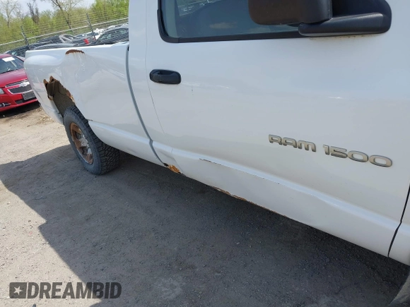 2002 Dodge 1500 with VIN 1D7HA16N52J230340, listed as a IAAI auction lot 42134486 with 203,478 mi miles and . Bid and sale history available at DreamBid. Image 6.