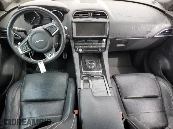 2019 Jaguar F-Pace S with VIN SADCM2FV9KA392963, listed as a Copart auction lot 54572485 with 96,315 mi miles and Salvage title. Bid and sale history available at DreamBid. Image 8.
