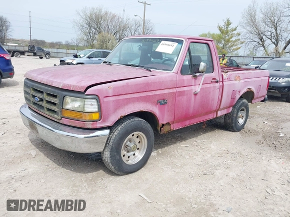 1994 Ford F-150 with VIN 1FTDF15YXRNA01001, listed as a IAAI auction lot 41994692 with 159,355 mi miles. Bid and sale history available at carsss.com. Image 2.