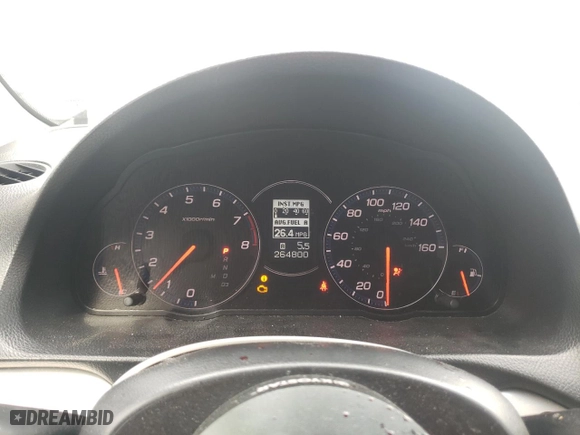 2006 Acura TSX with VIN JH4CL96816C010743, listed as a Copart auction lot 49168245 with 264,800 mi miles and Salvage Title. Bid and sale history available at carsss.com. Image 9.