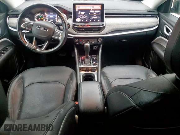 2022 Jeep Compass Latitude Lux with VIN 3C4NJDFB1NT218753, listed as a Copart auction lot 59378005 with 52,472 mi miles and Clean title. Bid and sale history available at DreamBid. Image 8.
