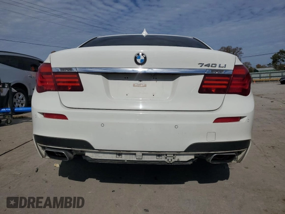 2015 BMW 7 Series 740Li with VIN WBAYE4C50FD138994, listed as a Copart auction lot 73342663 with 102,711 mi miles and . Bid and sale history available at DreamBid. Image 6.