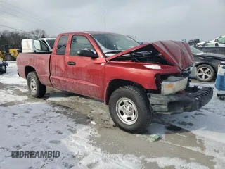 2008 Dodge Dakota ST with VIN 1D7HE22K18S539599, listed as a Copart auction lot 45769415 with 119,729 mi miles and Salvage Title. Bid and sale history available at carsss.com. Image 4.