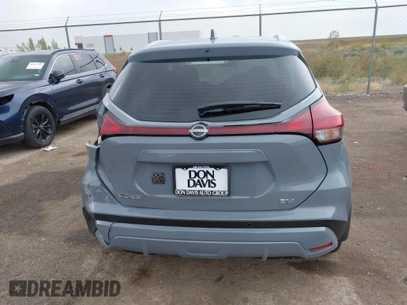 2024 Nissan Kicks SV with VIN 3N1CP5CV3RL576777, listed as a IAAI auction lot 40766968 with 1,403 mi miles. Bid and sale history available at carsss.com. Image 16.
