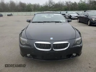 2006 BMW 6 Series 650Ci with VIN WBAEK13446CN76201, listed as a Copart auction lot 62702464 with 126,592 mi miles and Salvage Title. Bid and sale history available at carsss.com. Image 5.