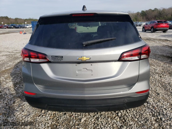 2024 Chevrolet Equinox LS with VIN 3GNAXHEGXRL248879, listed as a Copart auction lot 45271355 with 45,911 mi miles and Non Repairable. Bid and sale history available at carsss.com. Image 6.