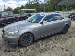 2008 BMW 5 Series 535i with VIN WBANW13598CZ78604, listed as a Copart auction lot 52450455 with 109,024 mi miles and Clean Title. Bid and sale history available at carsss.com. Image 1.