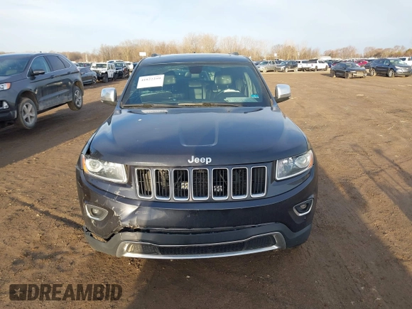 2014 Jeep Grand Cherokee Limited with VIN 1C4RJFBG4EC363411, listed as a IAAI auction lot 41822259 with 132,660 mi miles. Bid and sale history available at carsss.com. Image 12.