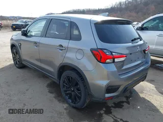 2024 Mitsubishi Outlander Sport S with VIN JA4ARUAU2RU001654, listed as a IAAI auction lot 41861240 with 37,048 mi miles. Bid and sale history available at carsss.com. Image 3.