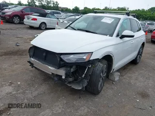 2021 Audi Q5 Premium Plus with VIN WA1BAAFY4M2119148, listed as a IAAI auction lot 42177607 with 68,481 mi miles and . Bid and sale history available at DreamBid. Image 2.