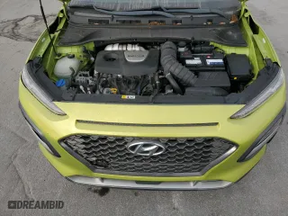 2018 Hyundai Kona Ultimate with VIN KM8K53A5XJU065384, listed as a Copart auction lot 80363344 with 91,046 mi miles and Non Repairable. Bid and sale history available at carsss.com. Image 12.
