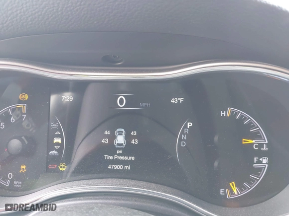 2018 Jeep Grand Cherokee Laredo E with VIN 1C4RJFAG0JC225747, listed as a IAAI auction lot 41691699 with 47,900 mi miles. Bid and sale history available at carsss.com. Image 7.