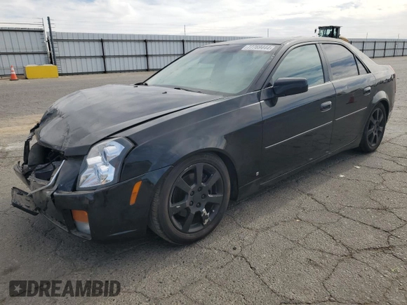 2006 Cadillac CTS with VIN 1G6DP577860137082, listed as a Copart auction lot 77769444 with 220,466 mi miles and Salvage Title. Bid and sale history available at carsss.com. Image 1.