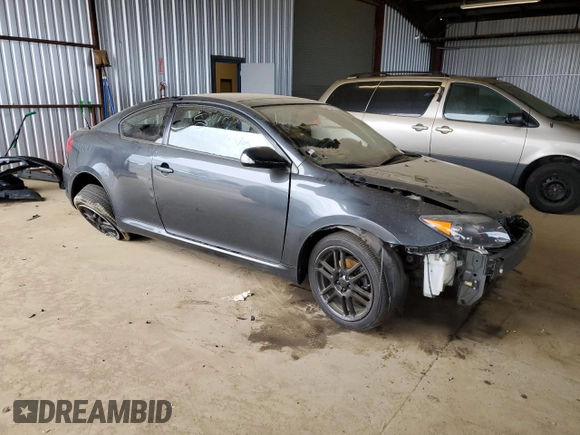 2005 Scion tC with VIN JTKDE177550038383, listed as a Copart auction lot 47491295 with 0 mi miles and Salvage Title. Bid and sale history available at carsss.com. Image 4.