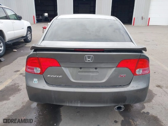 2008 Honda Civic Sdn Si with VIN 2HGFA55598H708796, listed as a IAAI auction lot 41410078 with 105,752 mi miles. Bid and sale history available at carsss.com. Image 16.