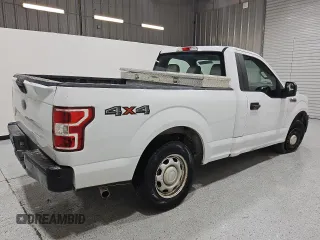 2018 Ford F-150 XL with VIN 1FTMF1EB4JFD61181, listed as a Copart auction lot 60848305 with 75,577 mi miles and Clean title. Bid and sale history available at DreamBid. Image 3.