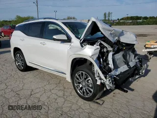 2024 GMC Terrain Denali with VIN 3GKALXEG9RL253848, listed as a Copart auction lot 65416595 with 10,781 mi miles and Salvage title. Bid and sale history available at DreamBid. Image 4.