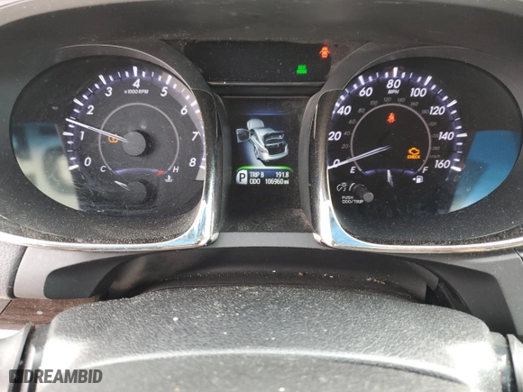 2014 Toyota Avalon Limited with VIN 4T1BK1EB8EU081232, listed as a Copart auction lot 51318455 with 106,960 mi miles and Salvage Title. Bid and sale history available at carsss.com. Image 9.