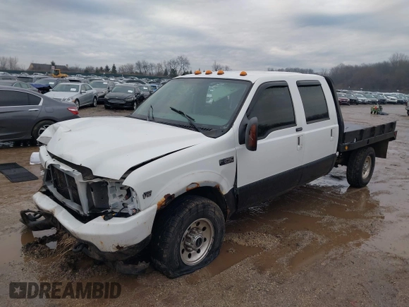 2004 Ford Super Duty F-250 XL with VIN 1FTNW21S94EB15639, listed as a IAAI auction lot 41670279 with 170,113 mi miles. Bid and sale history available at carsss.com. Image 17.