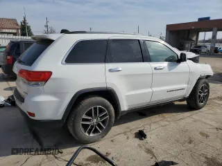 2017 Jeep Grand Cherokee Limited z VIN 1C4RJEBG6HC943399, wystawiony jako Copart lot #49082415 z przebiegiem Nie podano mil oraz Szkoda całkowita • Salvage title. Historia ofert i sprzedaży dostępna na DreamBid. Obrazek 3.