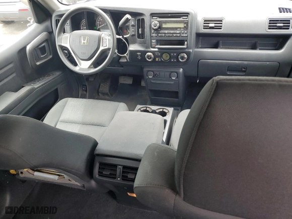 2013 Honda Ridgeline RT with VIN 5FPYK1F26DB013071, listed as a Copart auction lot 64400384 with 128,358 mi miles and Salvage Title. Bid and sale history available at carsss.com. Image 8.