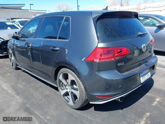 2016 Volkswagen Golf GTI SE with VIN 3VW4T7AU1GM044581, listed as a IAAI auction lot 41823651 with 148,660 mi miles. Bid and sale history available at carsss.com. Image 3.