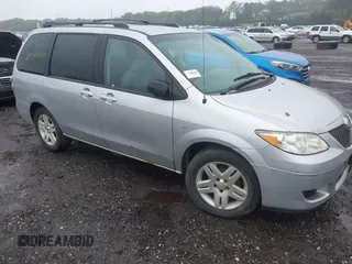 2006 Mazda MPV LX with VIN JM3LW28A660568502, listed as a IAAI auction lot 42382179 with Not provided miles and . Bid and sale history available at DreamBid. Image 1.