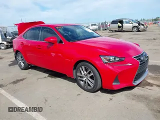 2018 Lexus IS with VIN JTHBA1D29J5074219, listed as a IAAI auction lot 42011062 with 88,566 mi miles. Bid and sale history available at carsss.com. Image 1.