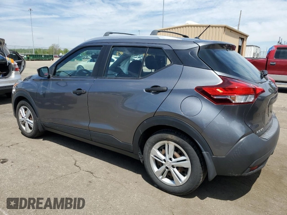 2019 Nissan Kicks S z VIN 3N1CP5CU3KL560088, wystawiony jako Copart lot #55911105 z przebiegiem 76 707 mil mil oraz Szkoda całkowita • Salvage title. Historia ofert i sprzedaży dostępna na DreamBid. Obrazek 2.